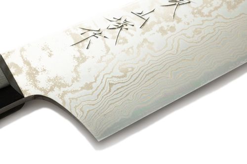 山塚尚剛刃物ステンレスニッケルダマスカス牛刀180mm | - Buyee 山塚尚剛刃物ステンレスニッケルダマスカス牛刀180mm | - Buyee