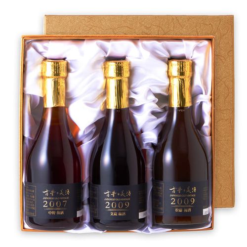 古昔の美酒うめ梅酒Vintage2007,2009,2009 梅酒3銘柄セット| - Buyee