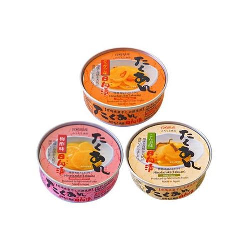 国産たくあんの缶詰め3種類6個セット | 47storey - Buyee 通販購入