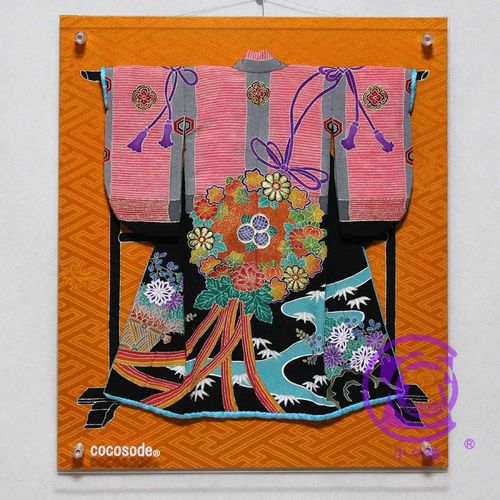 Ｍｉ様確認用　ミニチュア着物 楽天市場】ミニチュア着物 京ちりめん ミニ着物 紫 LH-334 | クラフト