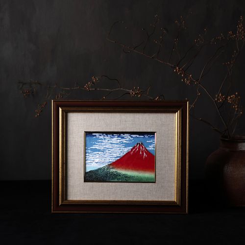 古伊万里 来付波に富士図 向付 21客 東K7-1215☆2F トヒコカ 古伊万里