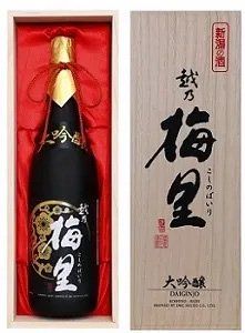 Y169 越乃梅里 純米大吟醸 木箱入り 日本酒 古酒 未開封 メーカー公式