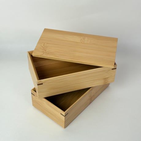 スス竹 松花堂弁当箱二段 | - Buyee, Ein Japan Shopping Service