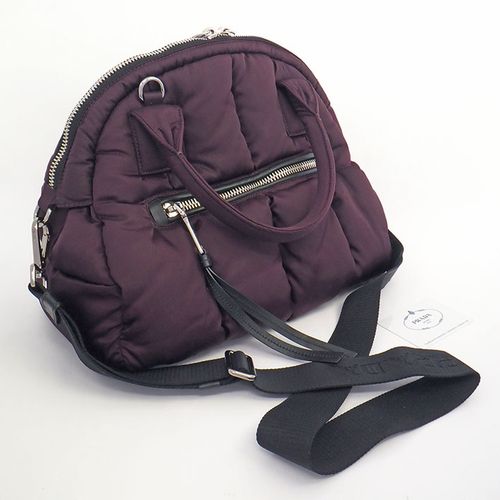 プラダ テスート ボンバー 2WAY ショルダーバッグ BL0881 レディース