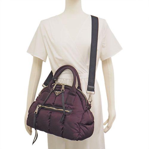 プラダ テスート ボンバー 2WAY ショルダーバッグ BL0881 レディース