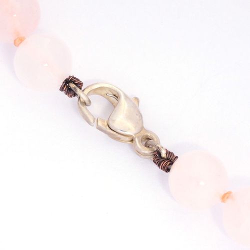 ティファニー ドアノッカー ハート シルバー925 ローズクォーツ