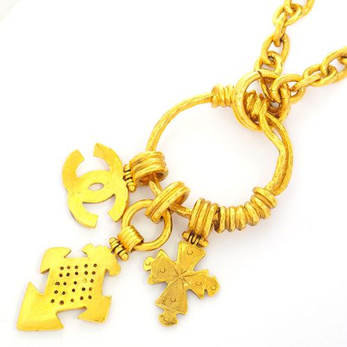 シャネル ココマーク クロス サークル 【ペンダント】 | brand shot