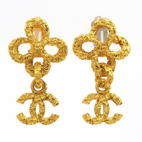 シャネル ココマーク ハートモチーフ クリップタイプ