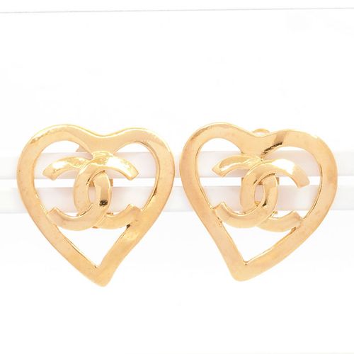 シャネル ココマーク ハートモチーフ クリップタイプ