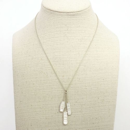 ティファニー 1837 エレメント トリプルタグ シルバー925 【ネックレス