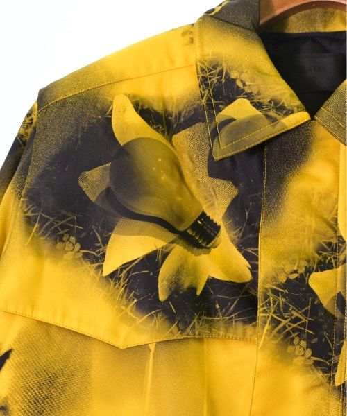 PRADA プラダ コート（その他） メンズ M 黄x黒(総柄) | RAGTAG Online