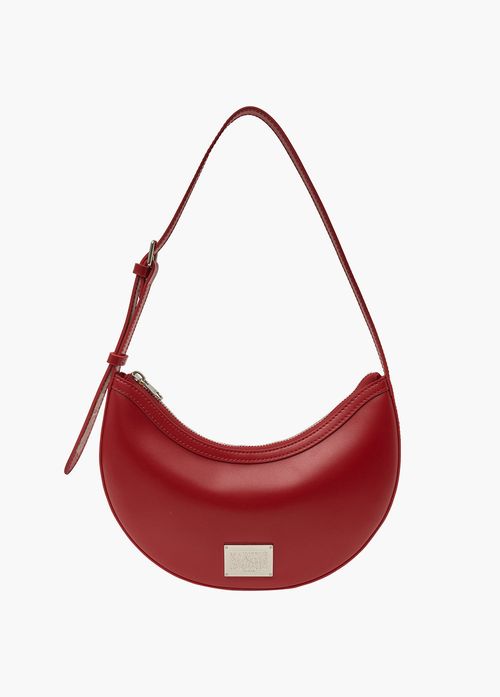 ☆Marithe + Francois Girbaud☆ HALF MOON BAG camel MFG45SBG1 MARITHE FRANCOIS GIRBAUD CLASSIC LOGO HALF MOON SHOULDER BAG
