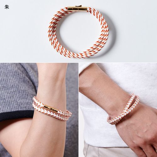 東京くみひも 蛍組紐 蓄光ブレスレット / Tokyo Kumihimo Firefly