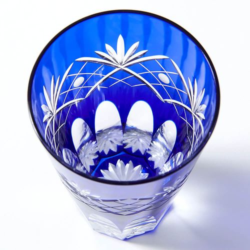 江戸硝子 タンブラー 格子切子 / Edo Glass Tumbler Lattice Kiriko