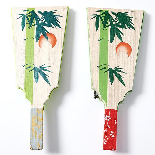 江戸押絵羽子板 江戸押絵 干支羽子板 卯 / Edo oshie battledore Edo