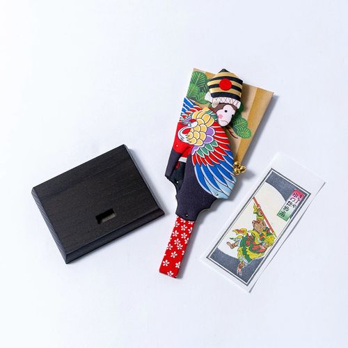 江戸押絵 干支押絵 手刷り干支札 手づくり 1点物 伝統工芸品 送料無料