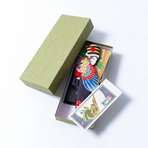 江戸押絵 干支押絵 手刷り干支札 手づくり 1点物 伝統工芸品 送料無料