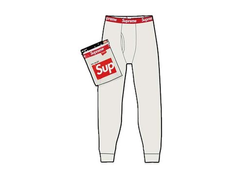 シュプリーム ヘインズ サーマル パンツ 