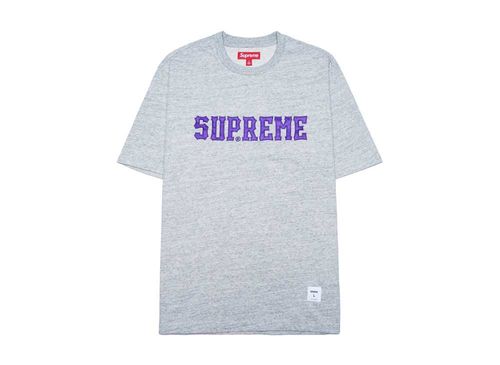 supreme 25SSアナウンシング Tシャツ XL ヘザーグレー