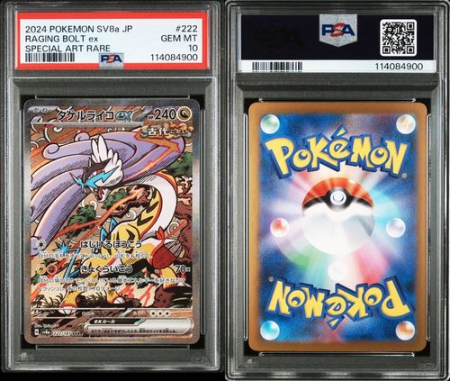 ポケモンカードゲーム(ポケカ) タケルライコex SAR [SV8a 222