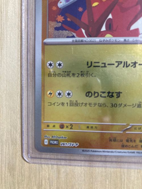 ポケモンカードゲーム(ポケカ) ヒロシマのピカチュウ P [SV-P