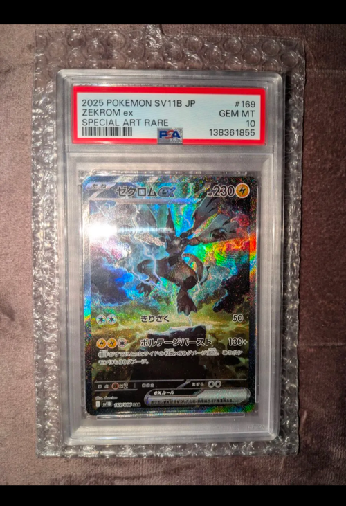 ポケモンカードゲーム(ポケカ) ゼクロムex SAR [SV11B 169/086](拡張 