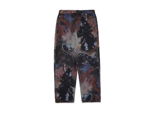 シュプリーム x フランクフラゼッタ ルース フィット ジーンズ