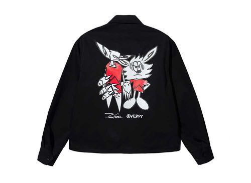 ジャケット・アウター FUTURA X Verdy Jacket - Black ヴェルディ x フューチュラ ジャケット 
