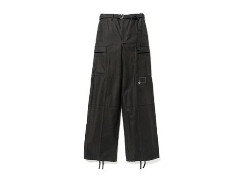 ダブルタップス x サカイ コットンバック サテンパンツ 01 ダブルタップス x サカイ コットンバック サテンパンツ 01