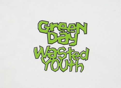 ミュージシャン XXL GREEN DAY VERDY Tee ヴェルディ x グリーンデイ ウェイステッドユース フラワー T