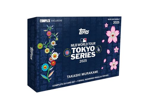 村上隆 × MLB トレーディングカード TOKYO SERIES 1BOX トップス 村上隆 + MLB ワールドツアー 東京シリーズ 2025 トップス