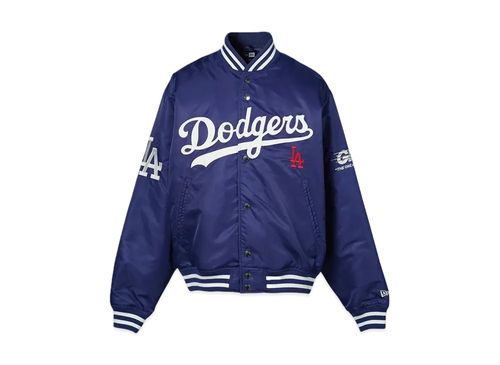 【新品未使用】MLB ドジャースGR8 バーシティジャケット Sサイズ　ブラック GR8 MLB TOKYO SERIES ドジャース BLACK MLB ブラック M ロサンゼルス