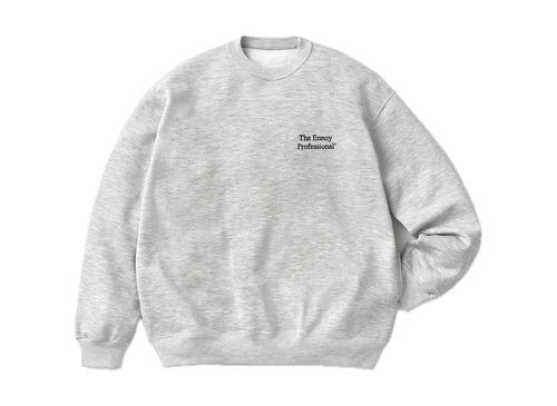 ENNOY PROFESSIONAL CREW SWEAT SET UP グレー エンノイ プロフェッショナル クルースウェット セットアップ