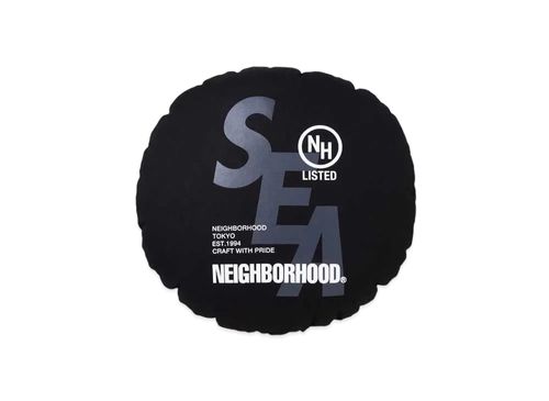 NEIGHBORHOOD WIND AND SEA クッション　黒 ネイバーフッド ウィンダンシー クッション 