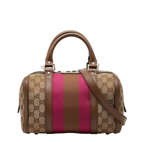 GUCCI・グッチ GG キャンバス シェライン 2WAY バッグ・ショルダー 