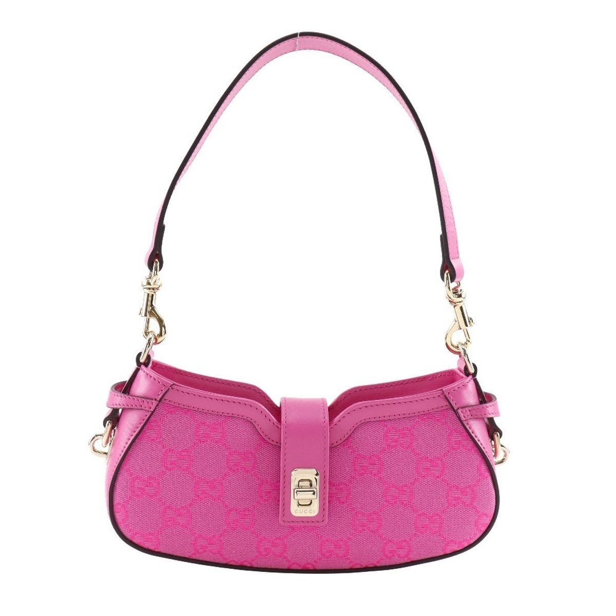 Gucci Moon Side Mini Shoulder GG Canvas Bag Pochette Color Unspecified One Used