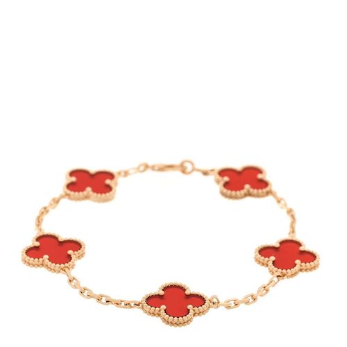 Van Cleef & Arpels・国内発送カーネリアン 5モチーフアルハンブラ