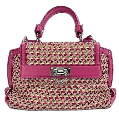 FERRAGAMO・Salvatore Ferragamo ショルダーバッグ ソフィア ガンチ 
