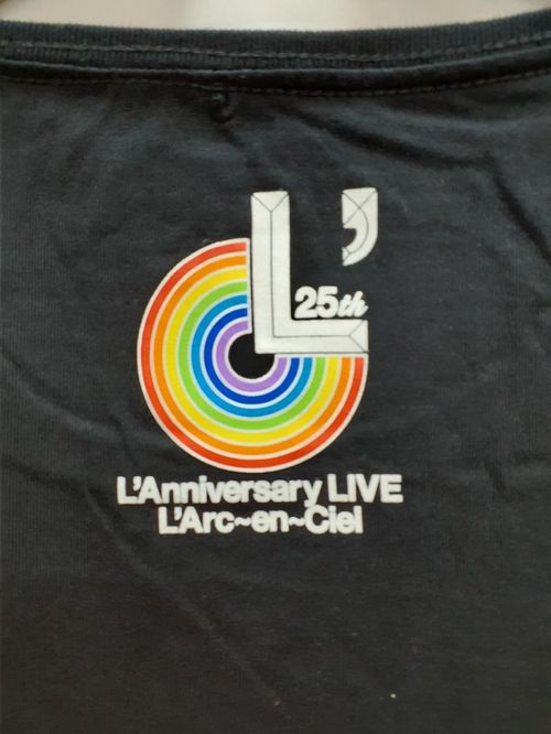 L'ARC-EN-CIEL 25TH 旧ロゴシャツ | OFFモール - Buyee 通販購入