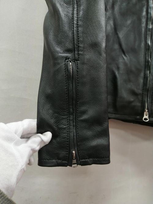 FREECLOM シングルライダースジャケット BLK/L/羊革 | OFFMALL - Buyee