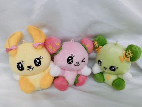 バンダイ ポップンベリー ぬいぐるみ小 3体セット - | OFFMALL - Buyee