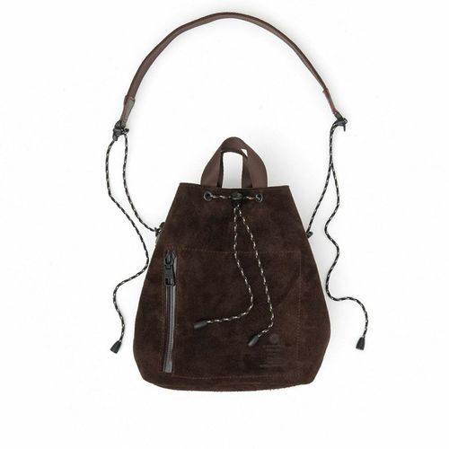 AS2OV (アッソブ) WATER PROOF SUEDE DRAWSTRING BAG / 巾着 バッグ