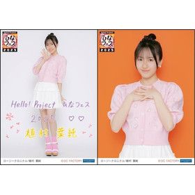 Hello! Project ひなフェス 2025 ソロ2L判生写真2枚セット【植村葉純
