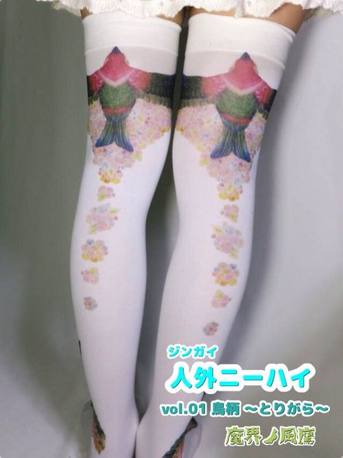 鳥がいく 魔界ノ風鷹】人外ニーハイ（とりがら） | Village Vanguard