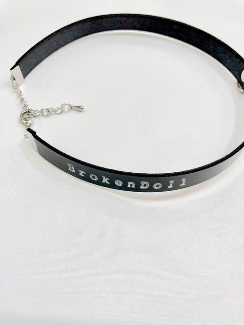 BrokenDoll】目玉モンスター 星型チョーカー(ライトバイオレット