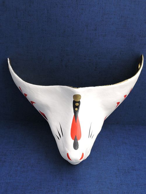 狐面堂】狐口面「銀」 | Village Vanguard Online Store - Buyee, an