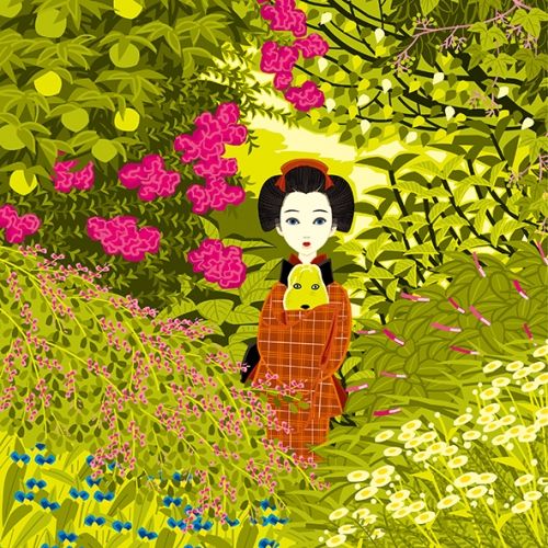 榲?に目鼻のつく話 ぶん:泉鏡花/ゑ:中川学 | ヴィレッジヴァン