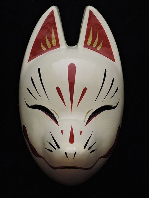 狐面堂：狐面「鈴稲」 全艶 狐面堂】狐面「鈴稲」/全艶 | Village Vanguard Online Store - Buyee