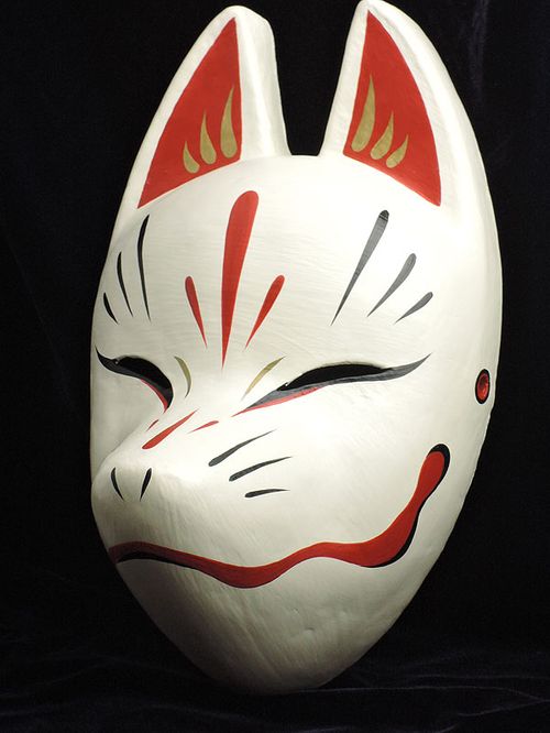 狐面堂】狐面「鈴稲」/二分艶 | - Buyee, Ein Japan Shopping