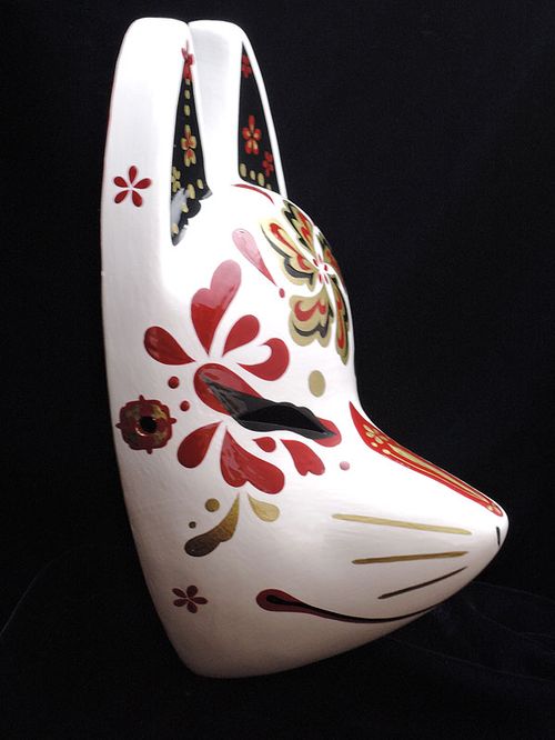 狐面堂】狐面「朱華－シュカ－」 | ヴィレッジヴァンガードオンライン